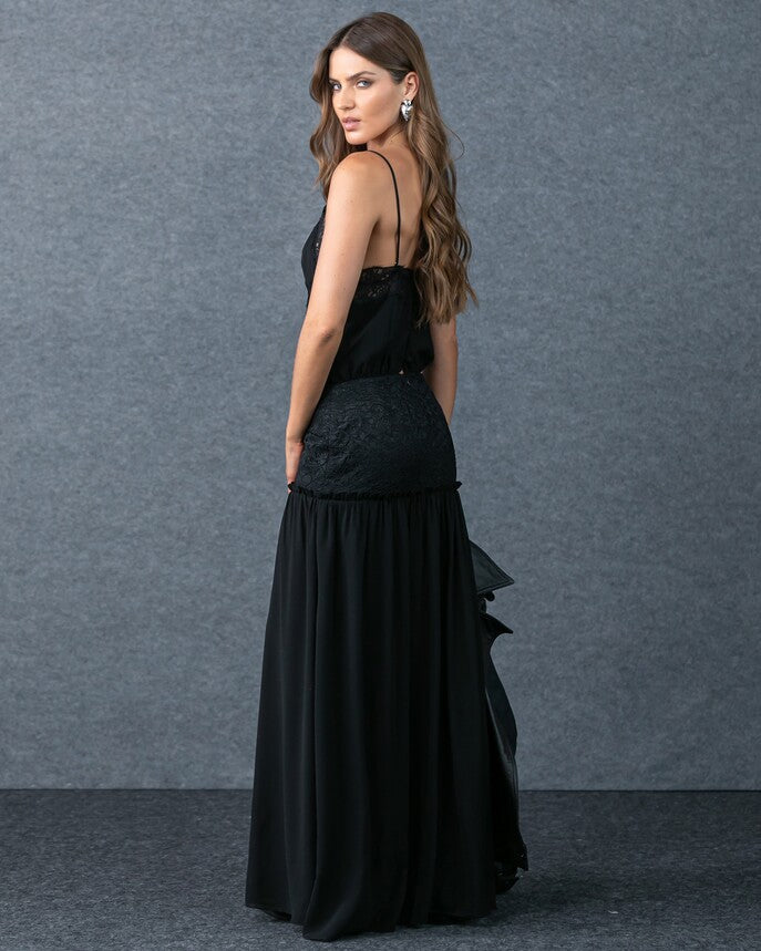 Long Lace Dress