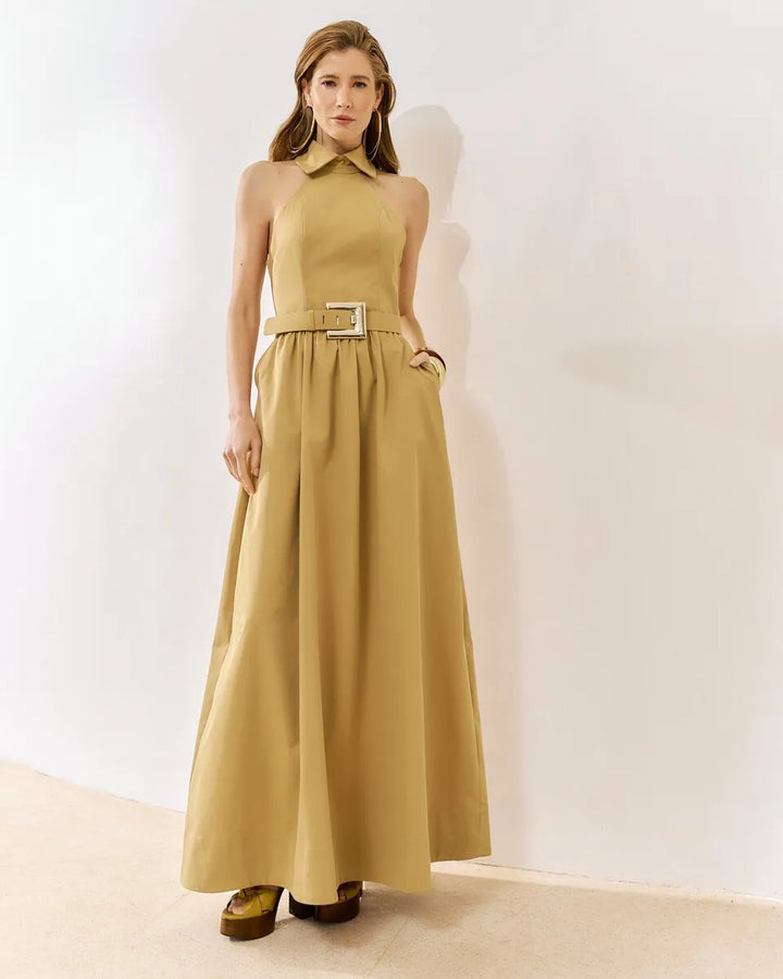 Long Tailored Dress