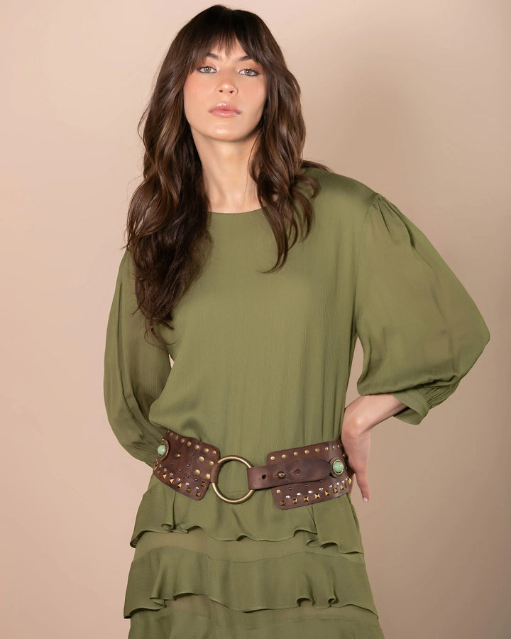 Wide Boho Belt