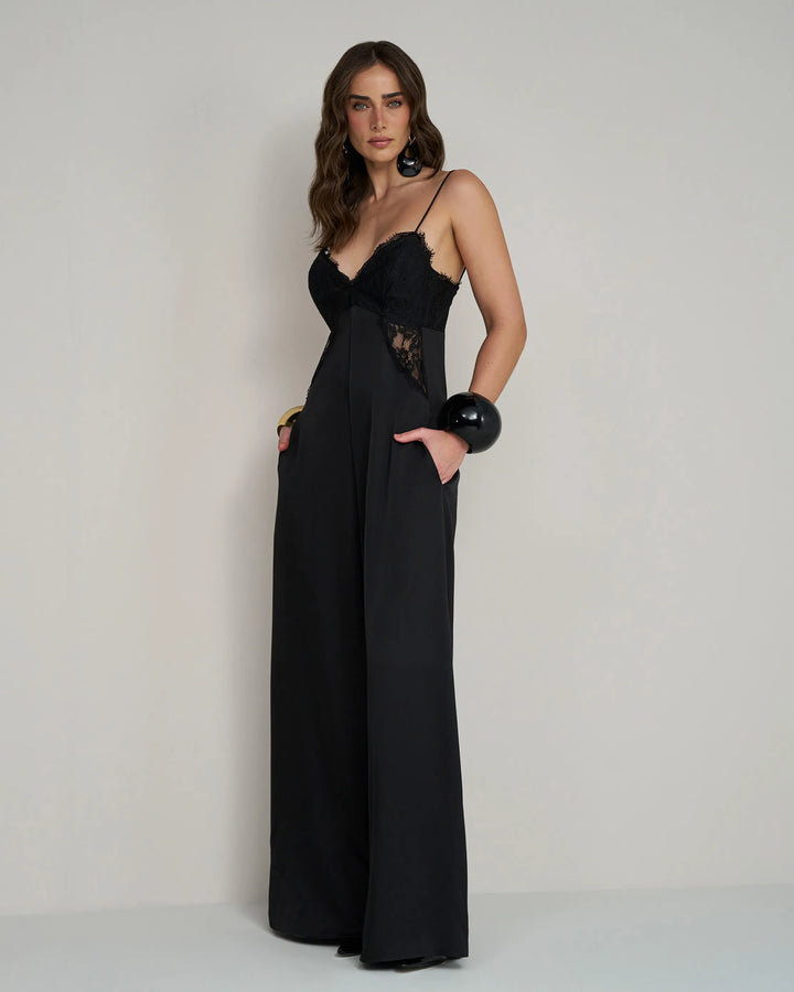 Lace Cutout Jumpsuit