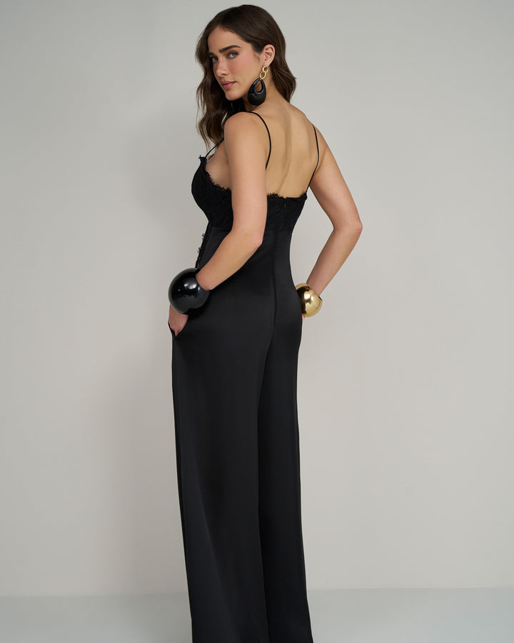 Lace Cutout Jumpsuit