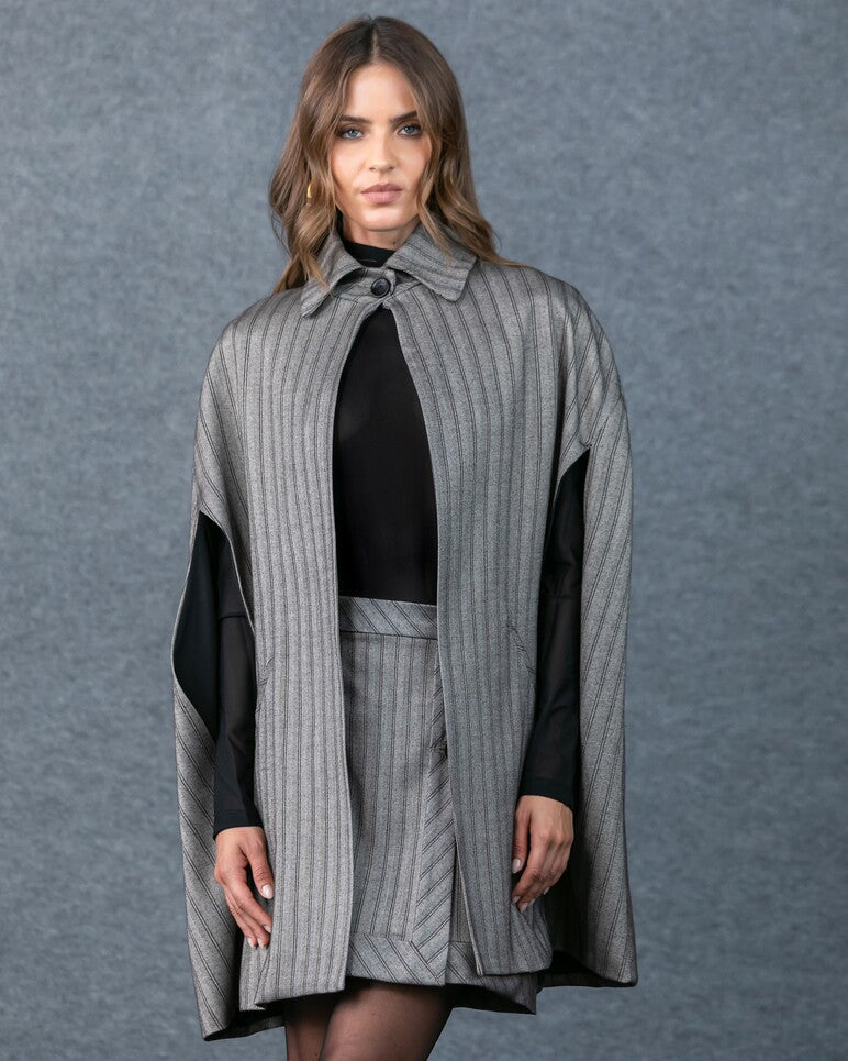 Cape+Skirt Set