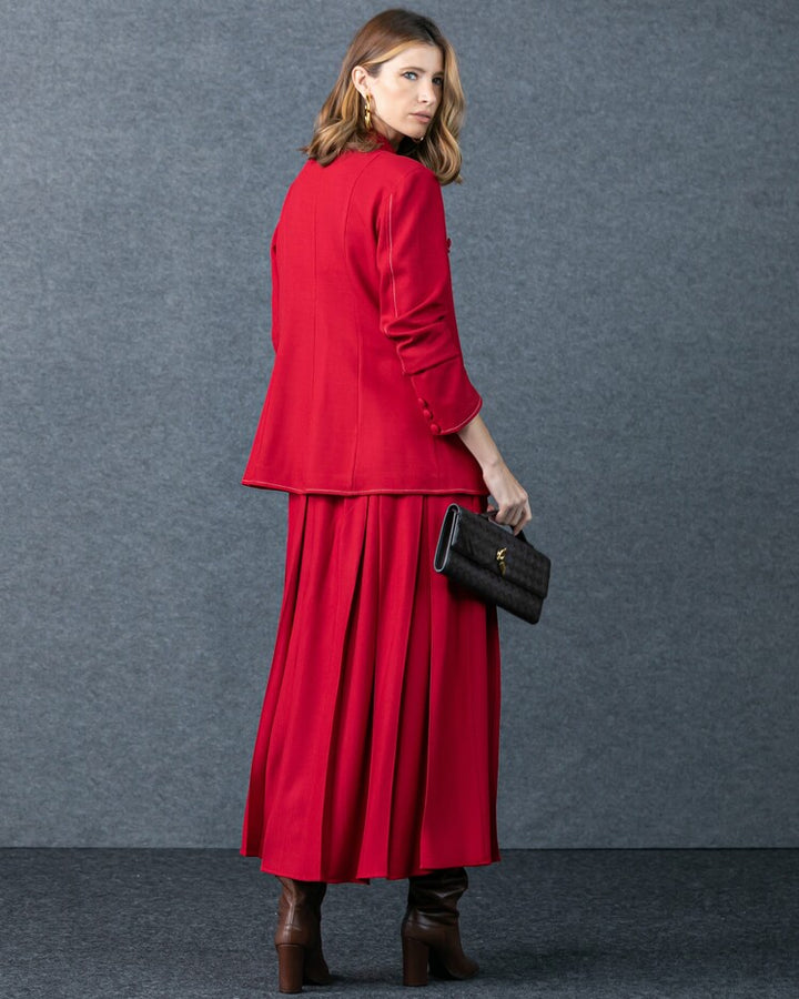 Skirt+Blazer Set