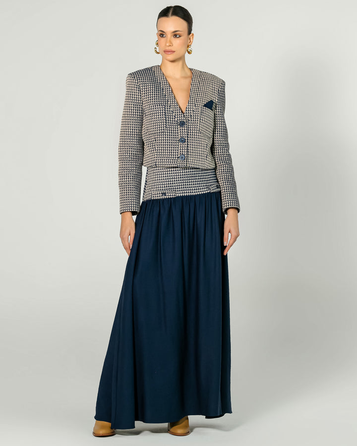 Jacket+Long Skirt Set