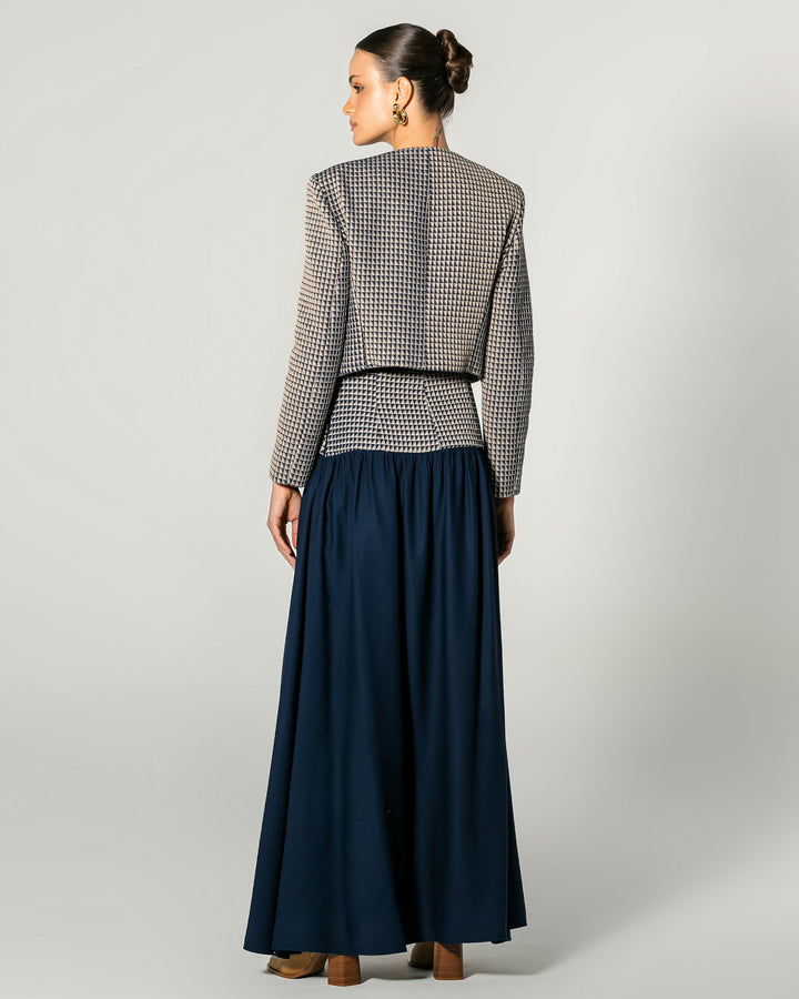 Jacket+Long Skirt Set