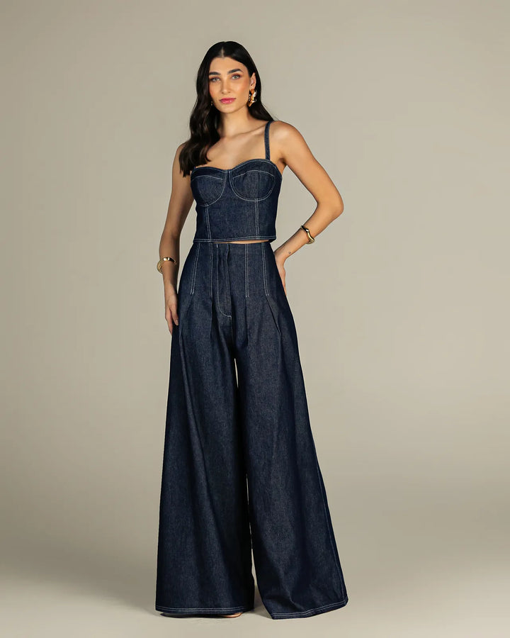 Jeans Top+Pants Set