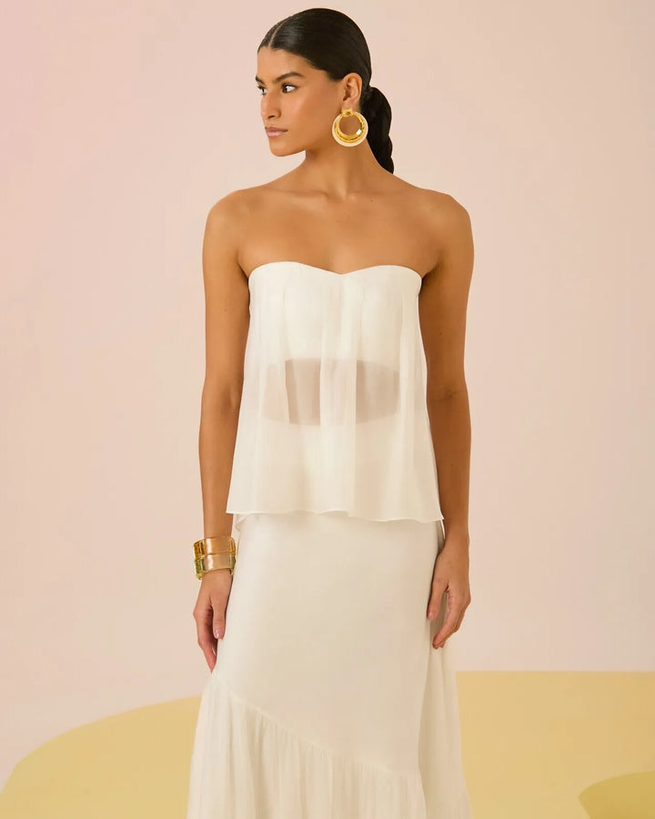 Blouse + Long Skirt Set