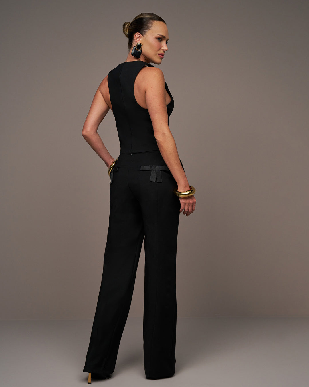 Tailored Set Vest + Bow Pants