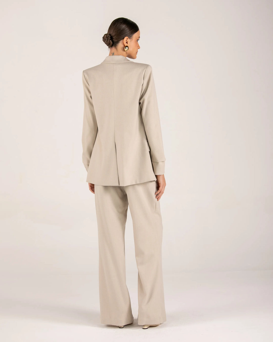 Blazer+Vest+Pants Set