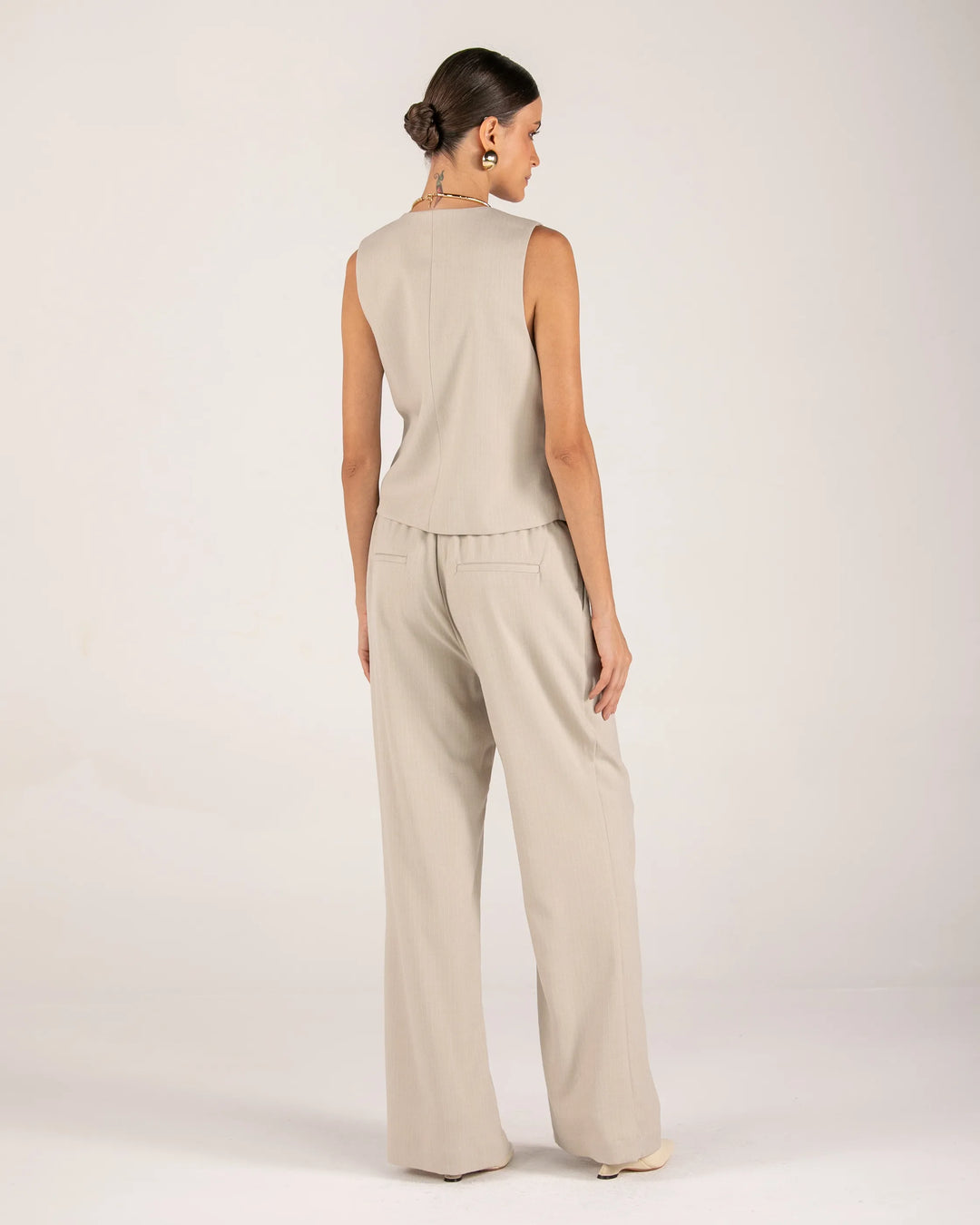 Blazer+Vest+Pants Set