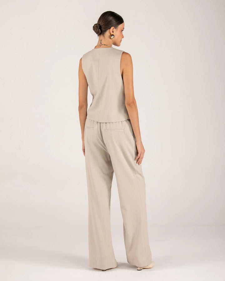Blazer+Vest+Pants Set