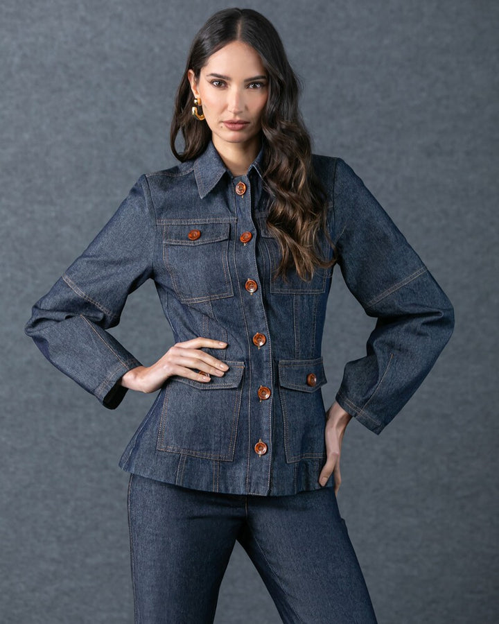 Jeans Shirt+Pants Set
