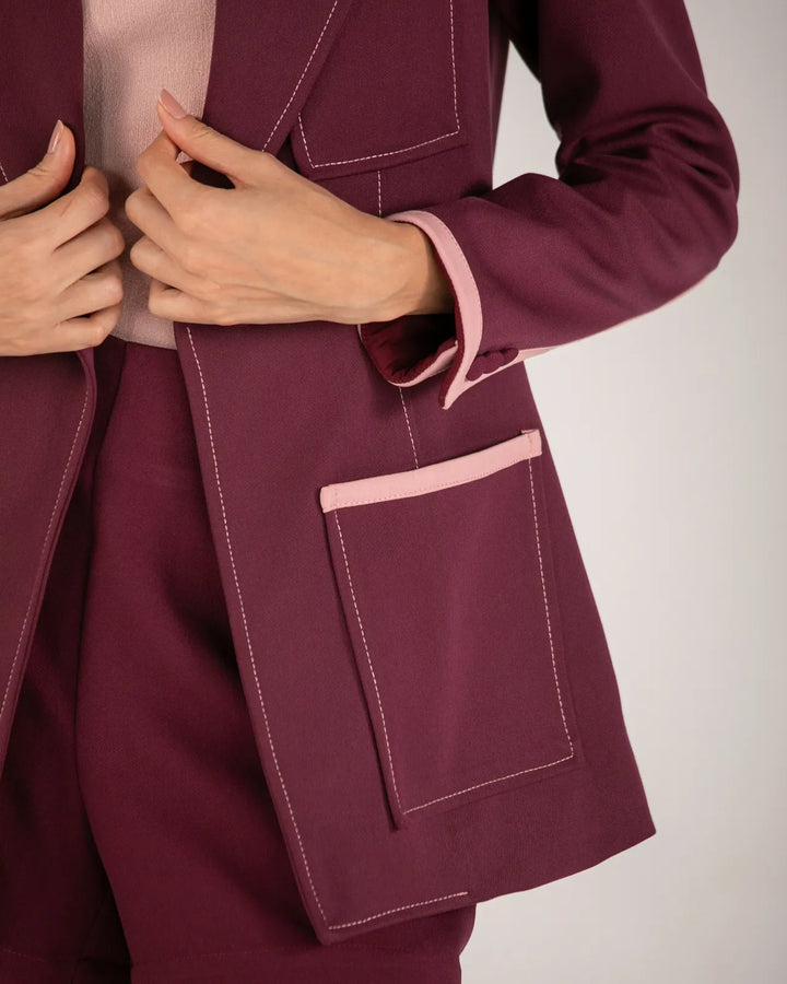 Blazer+Shorts Set