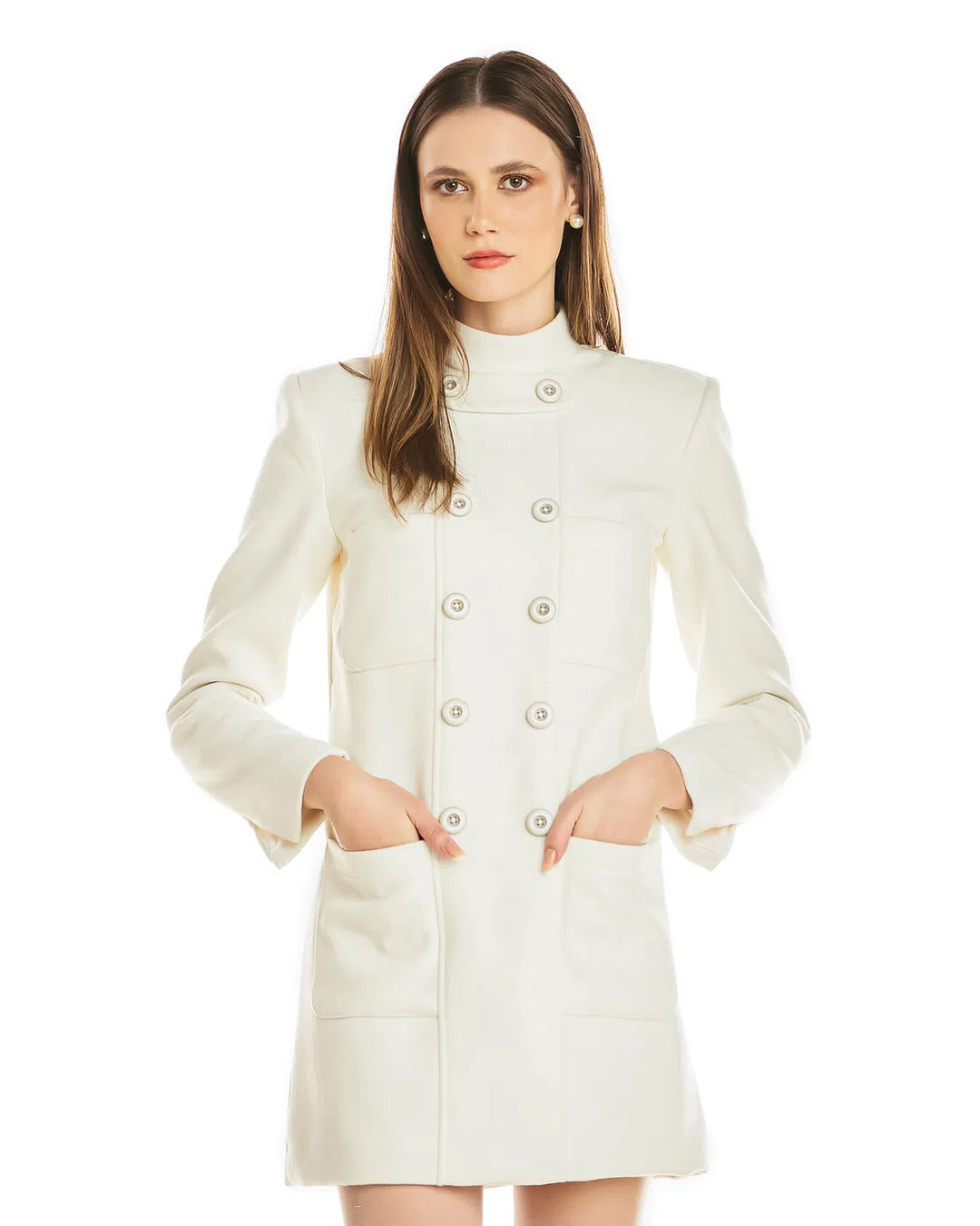 Anne Fernandes Button Coat Dress