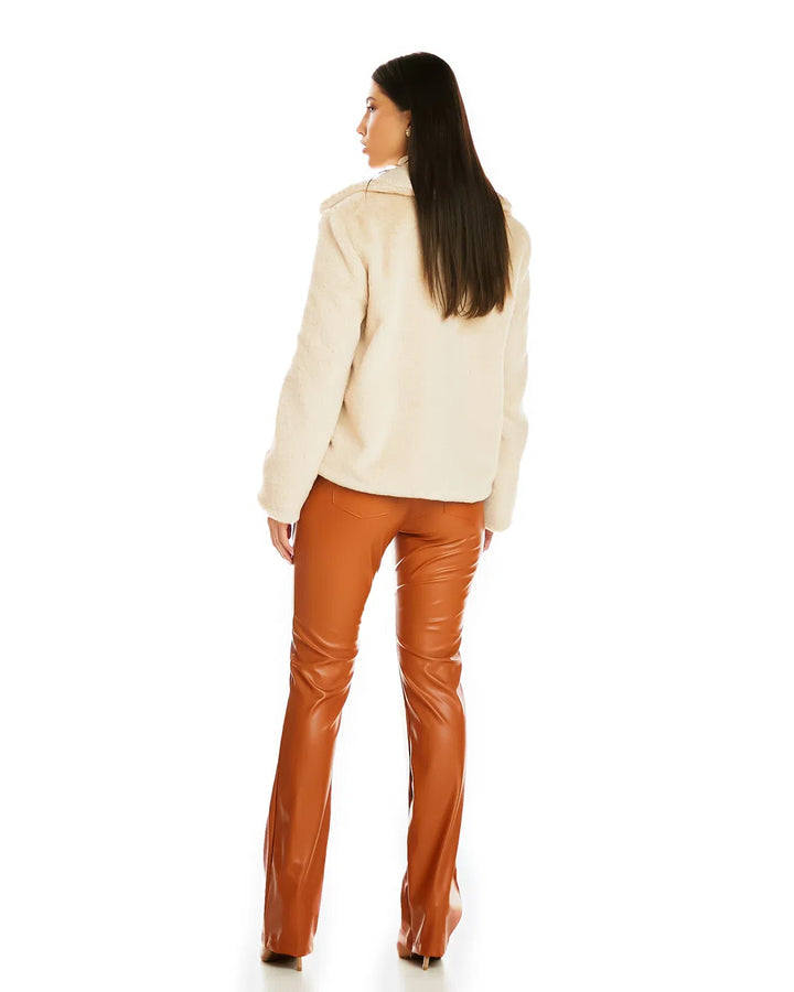 Anne Fernandes Fur Coat with Pockets