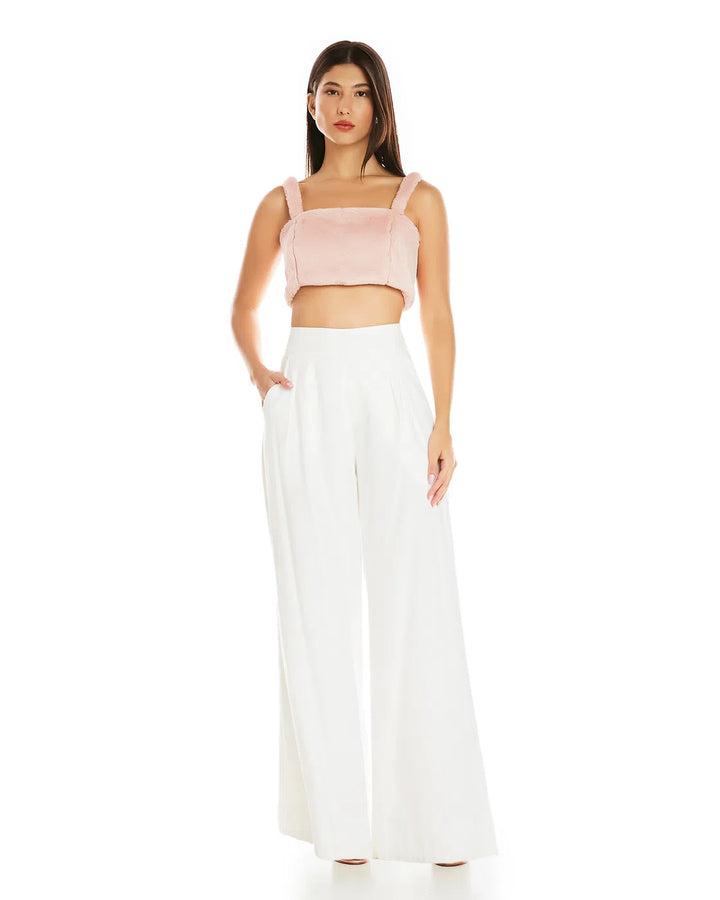 Anne Fernandes Fur Jacket+Top Set