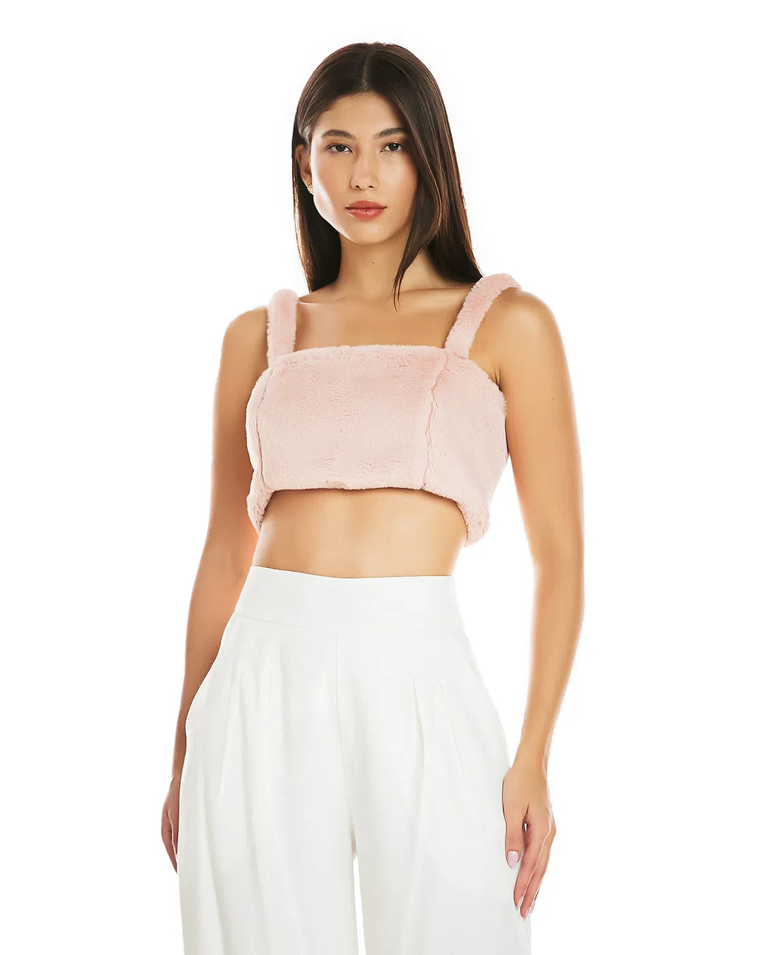 Anne Fernandes Fur Jacket+Top Set