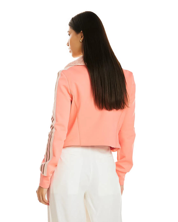 Anne Fernandes Fur Jacket+Top Set