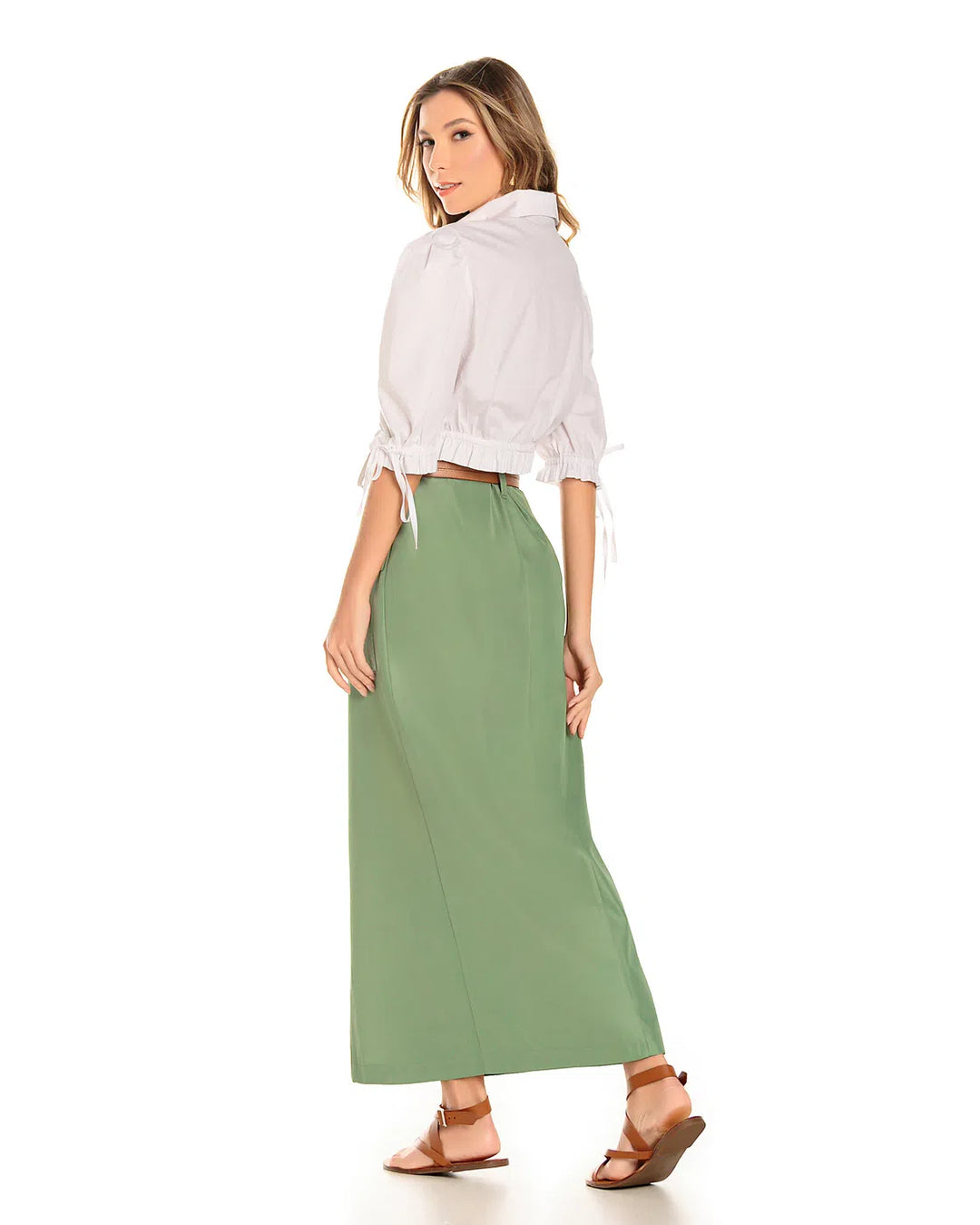 Camisa Cropped Anne Fernandes