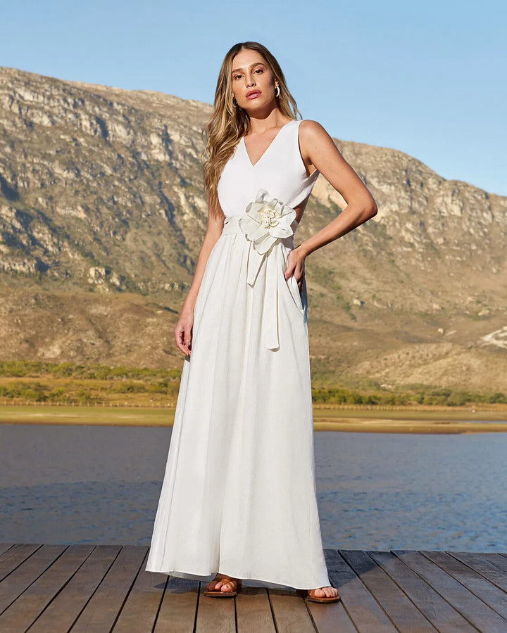 Vestido Longo Amarração
