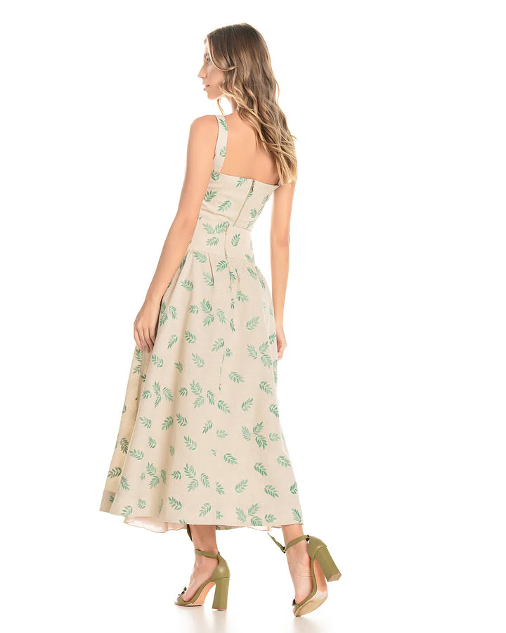 Anne Fernandes Cropped Strap+Skirt Set