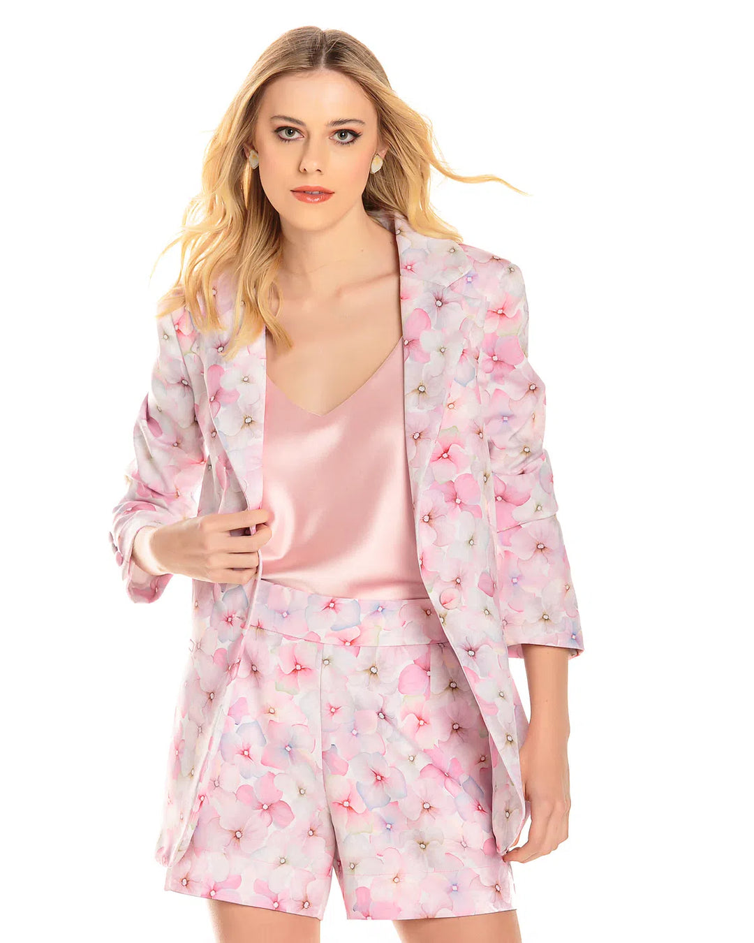 Anne Fernandes Blazer+Shorts Set