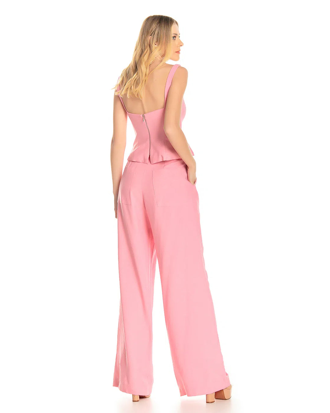 Anne Fernandes Strappy Top+Pants Set