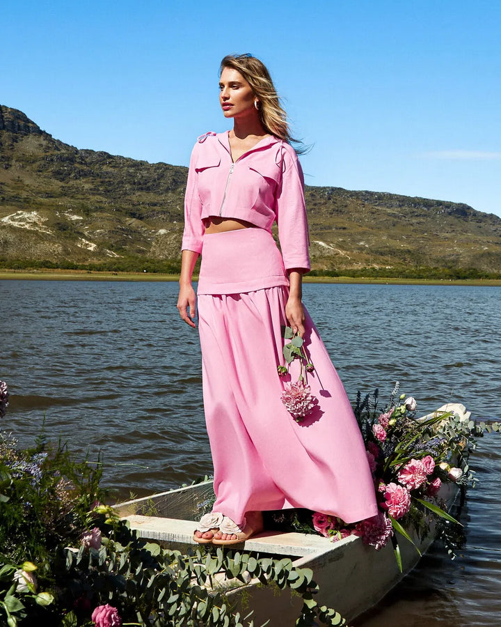 Cropped Set + Long Skirt Anne Fernandes