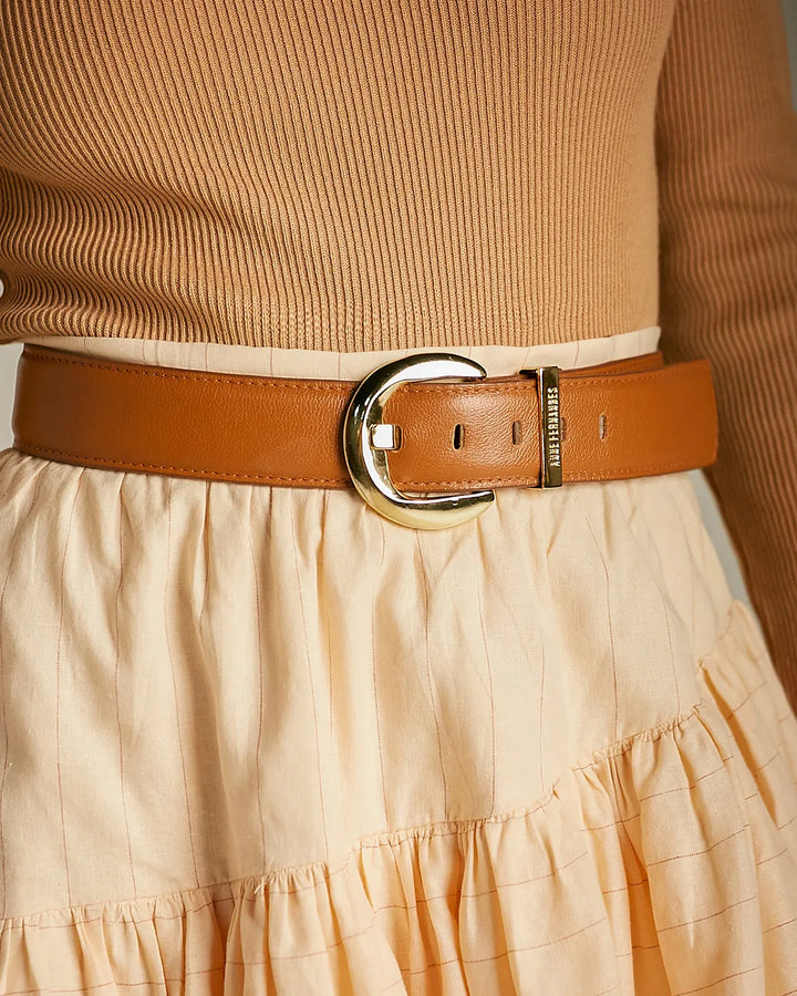 Anne Fernandes Round Buckle Belt