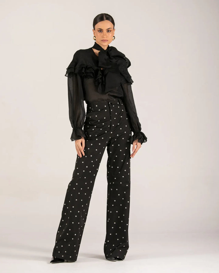 Calça Cargo Bordado