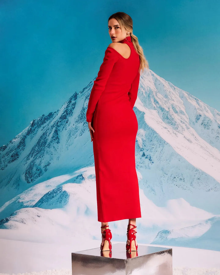 Knitted Midi Dress