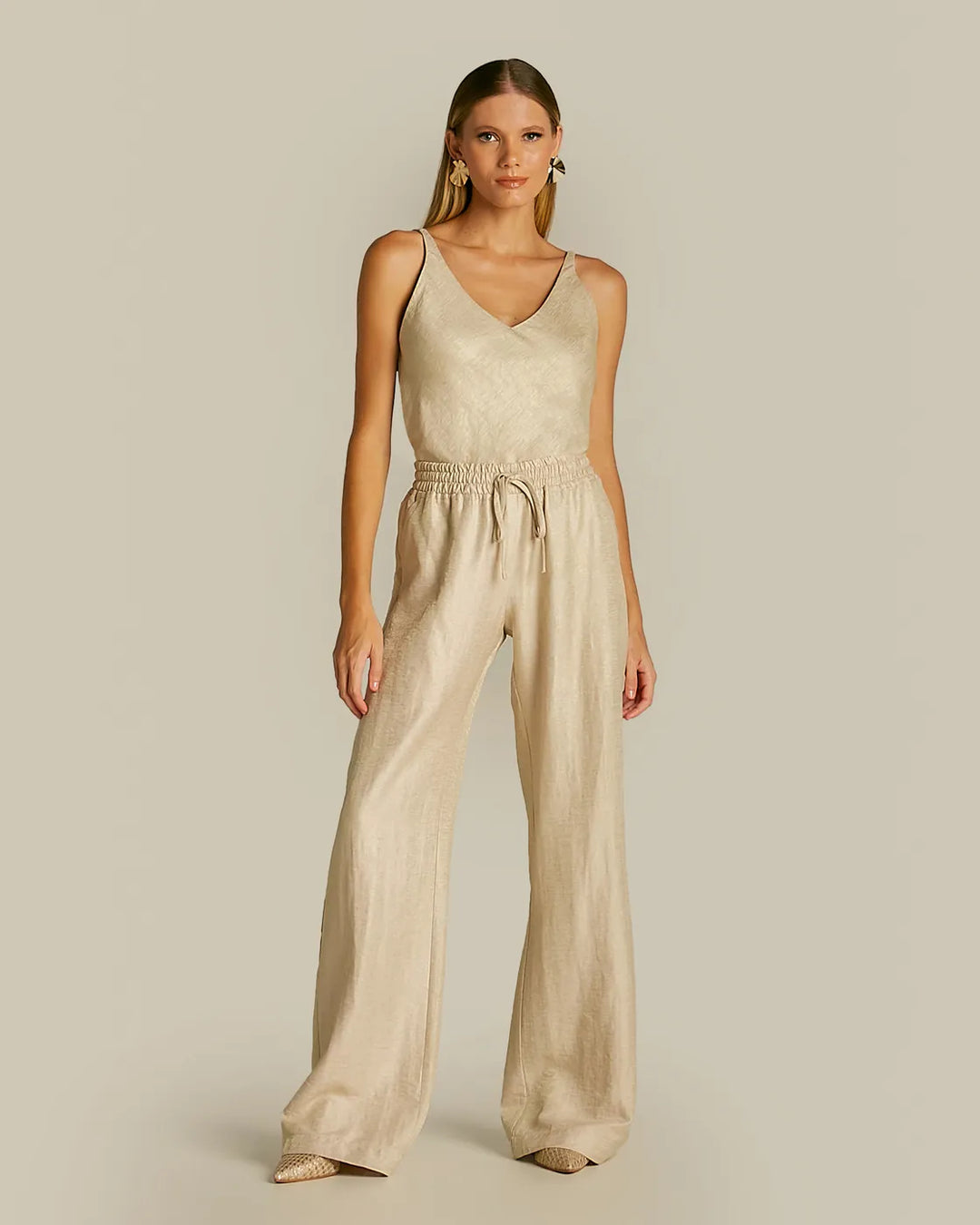 Anne Fernandes Vest+Blouse+Pants Set