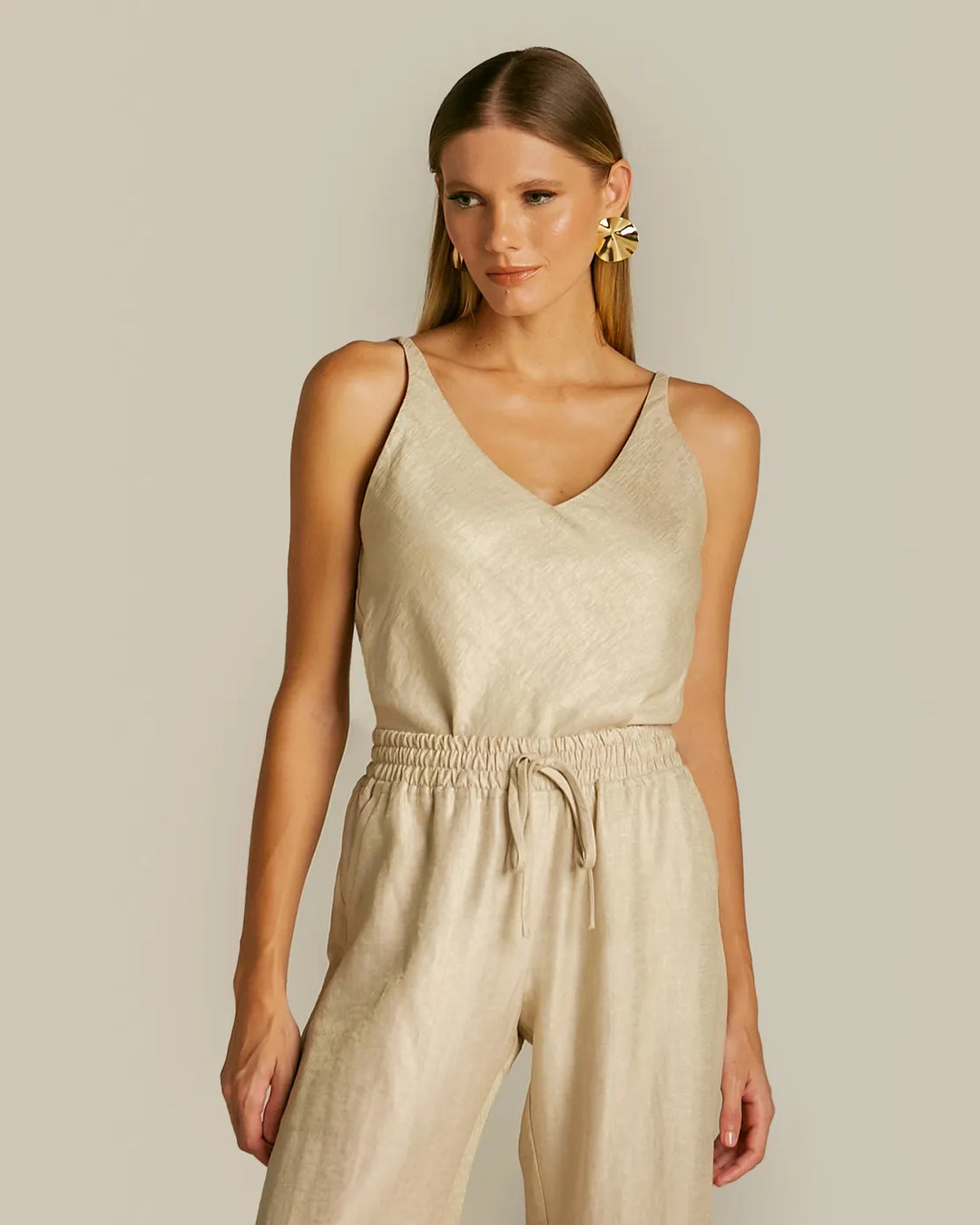 Anne Fernandes Vest+Blouse+Pants Set