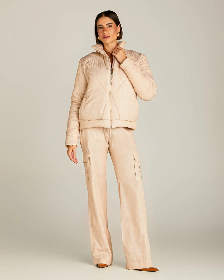 Anne Fernandes Puffer Jacket+Pants Set