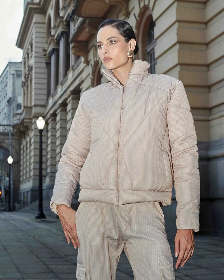 Anne Fernandes Puffer Jacket+Pants Set