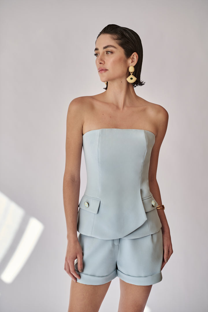 Top+Shorts Set