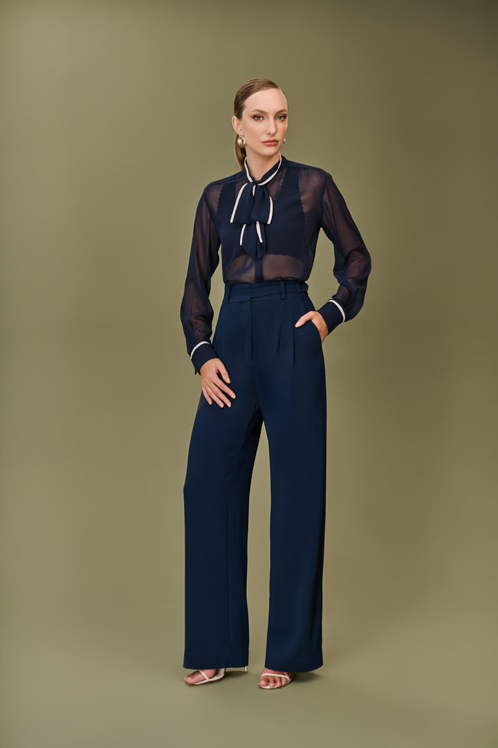 Foulard Collar Shirt