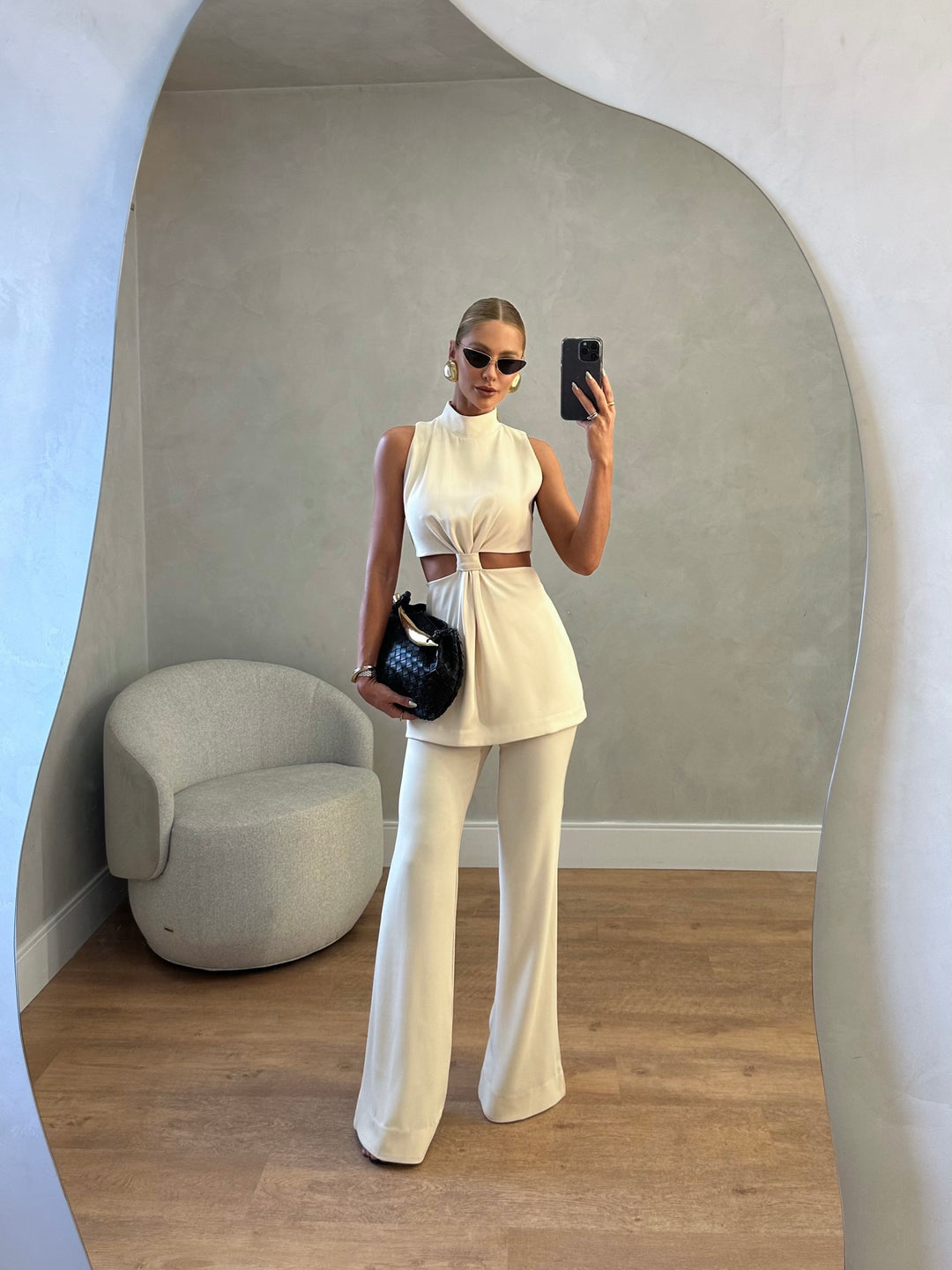 Anne Fernandes Blouse+Pants Set
