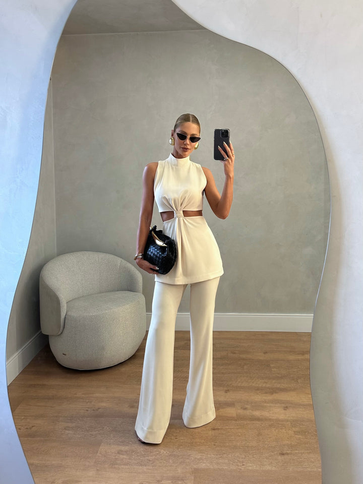Anne Fernandes Blouse+Pants Set