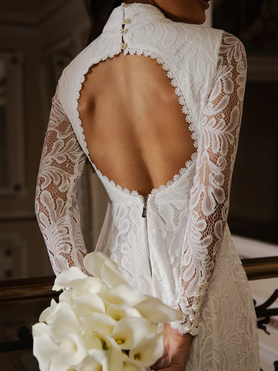 Vestido Mullet Renda Celestine
