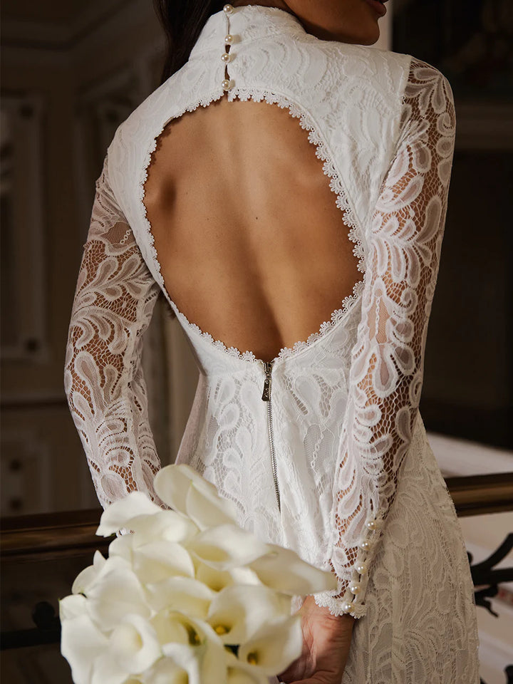 Vestido Mullet Renda Celestine
