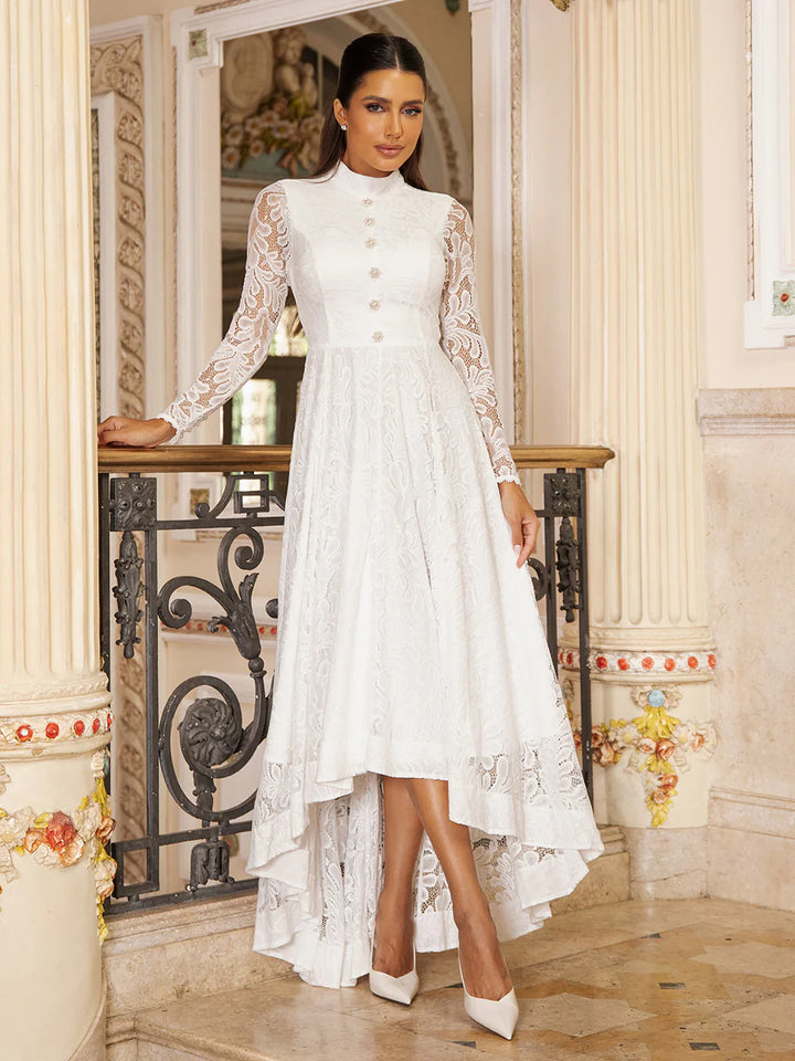 Vestido Mullet Renda Celestine