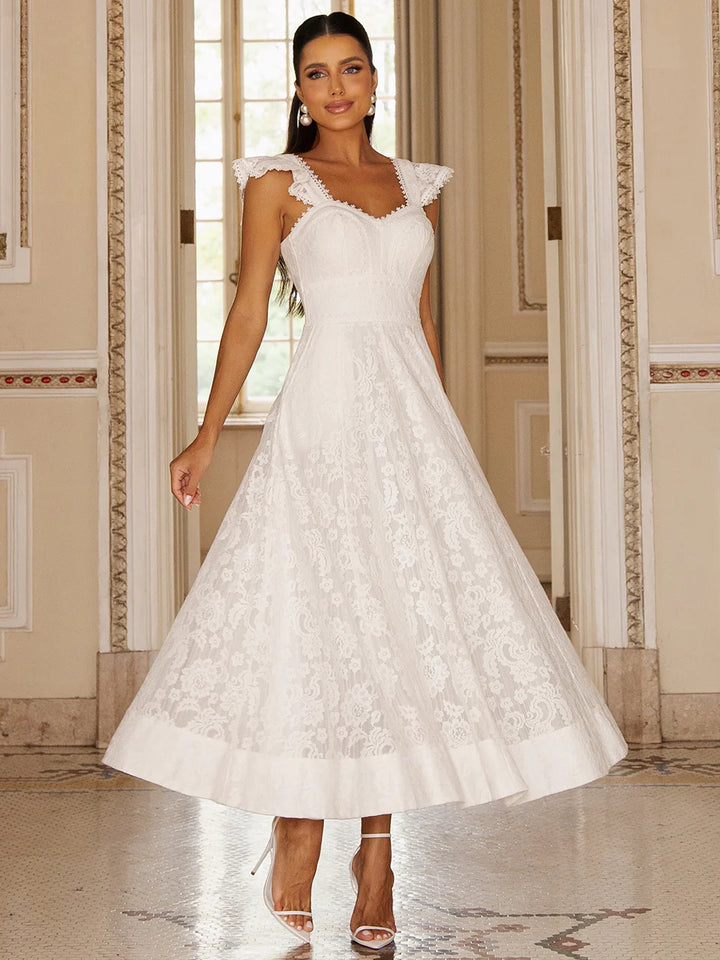 Celeste Lace Midi Dress