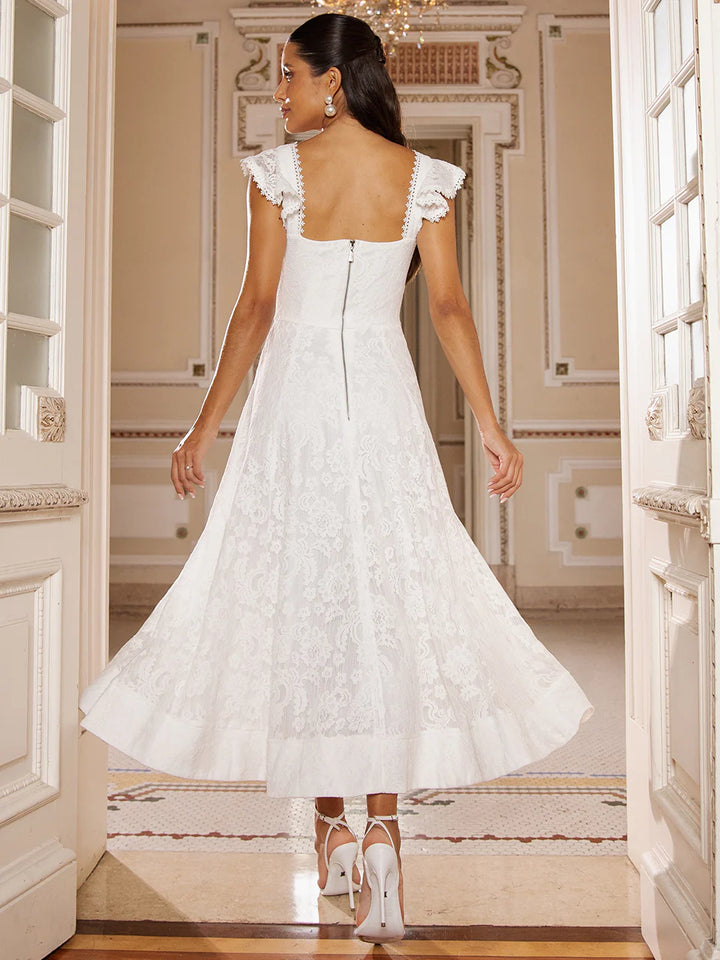 Celeste Lace Midi Dress