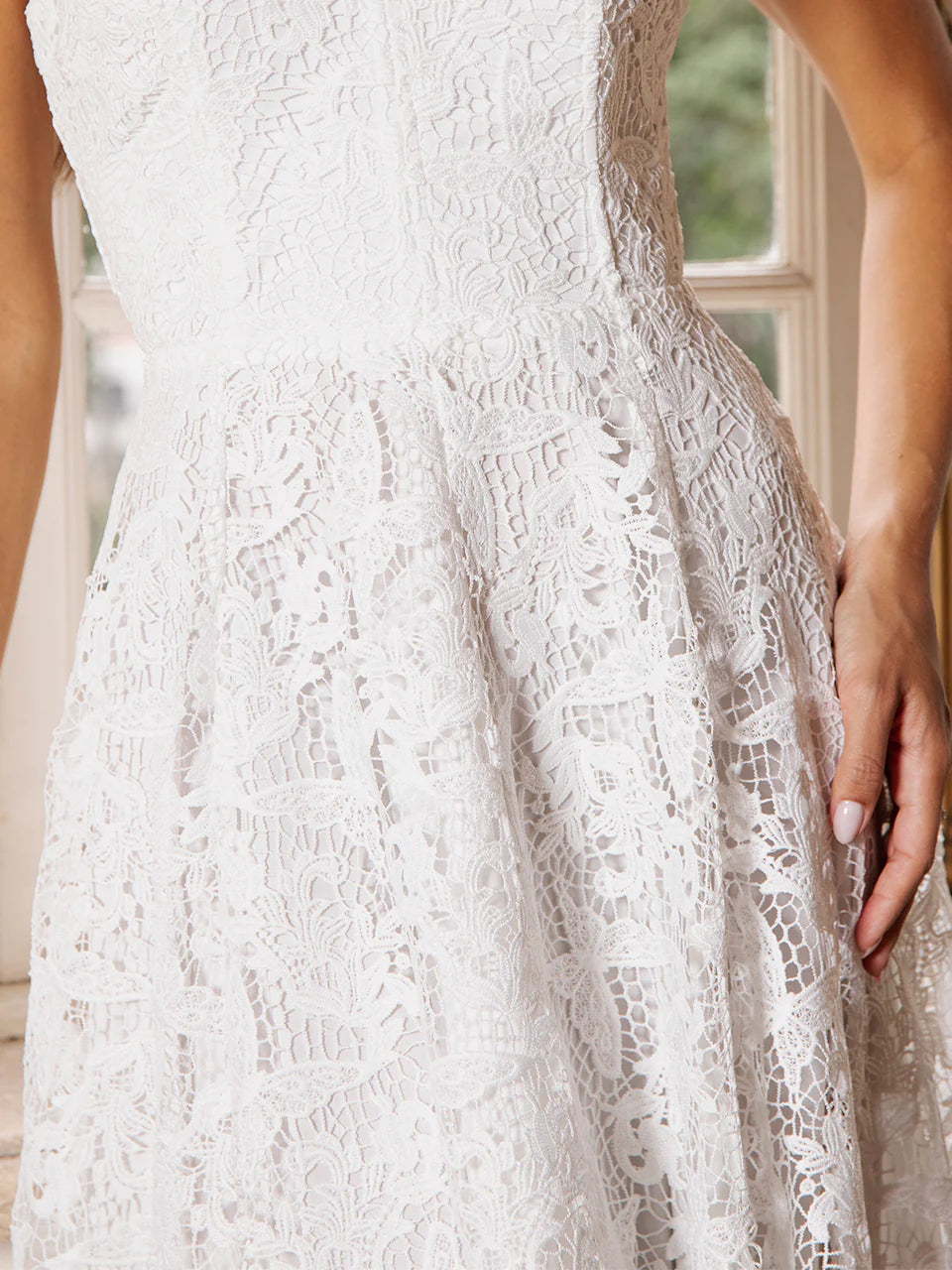 Juliette Lace Midi Dress