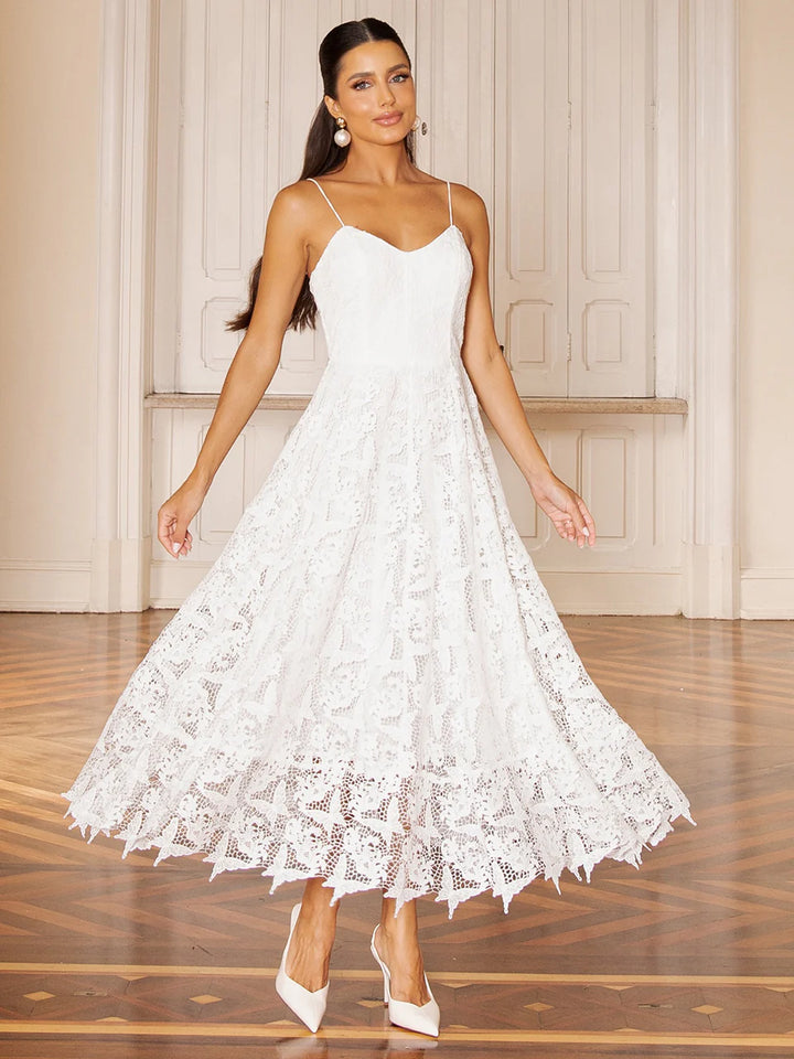 Juliette Lace Midi Dress