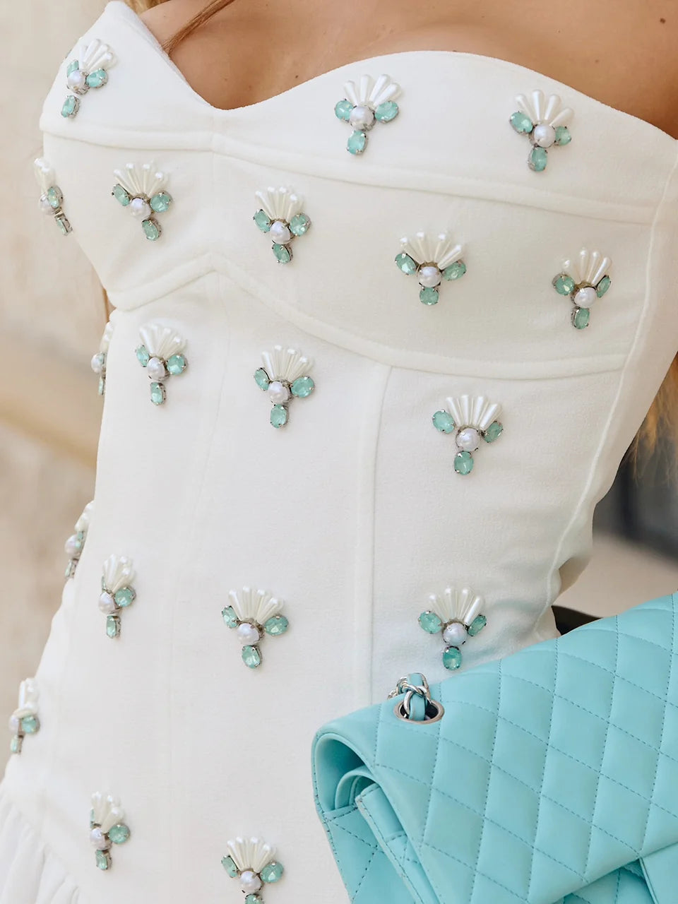 Vestido Midi Aquamarine