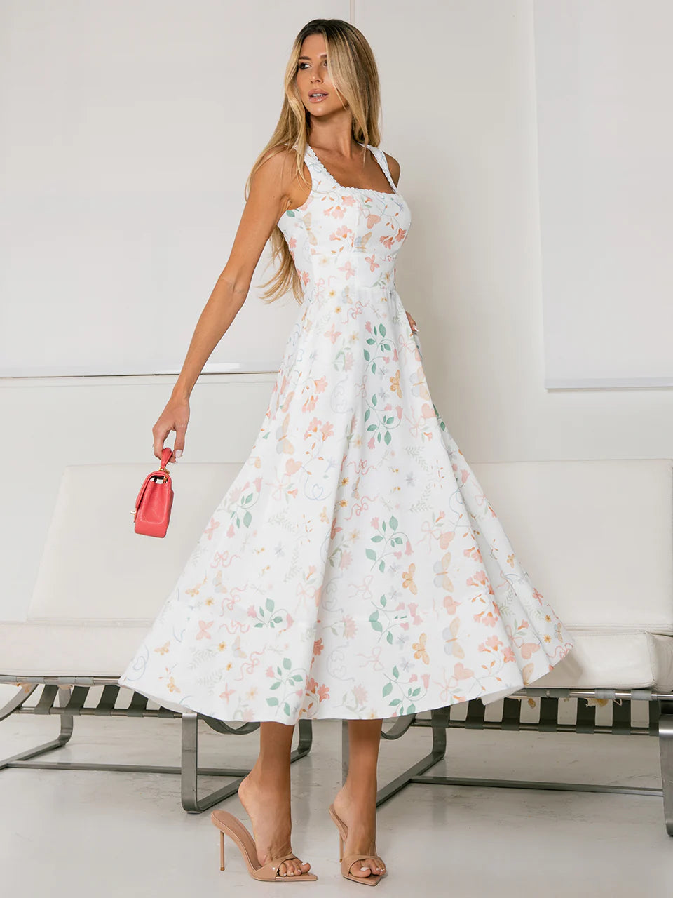 Papillon Midi Dress