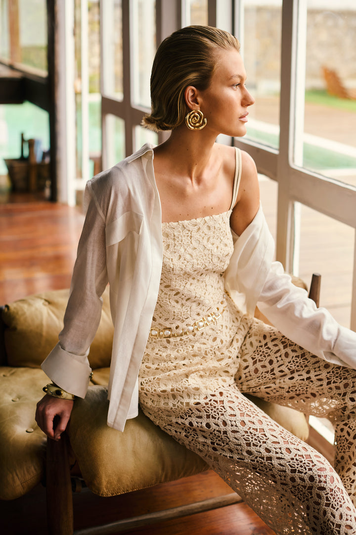 Frutacor Crochet Top+Pants Set