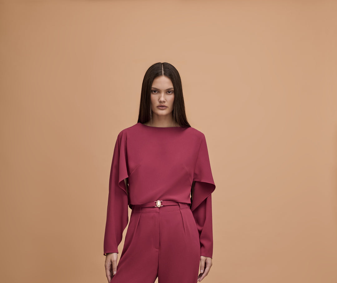 Shorts Skirt+Blouse Set